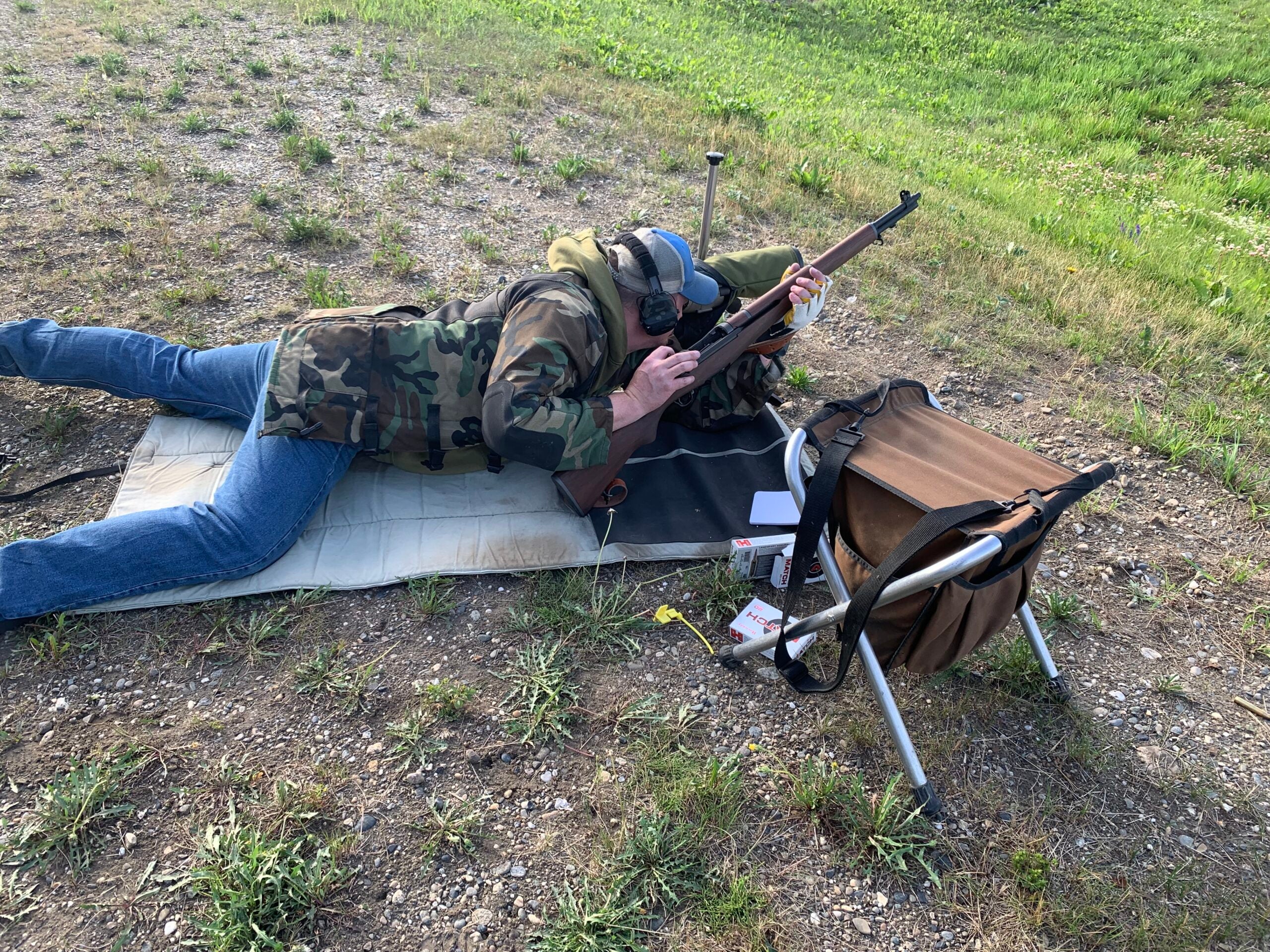 freel shooting M1 Garand at 600 yards