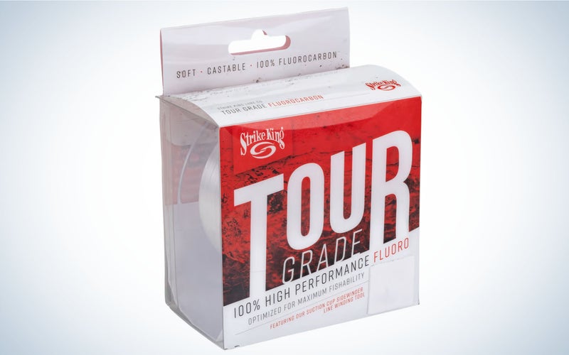Strike King Tour Grade MonofilamentÂ  is the best monofilament fishing line for tournaments.