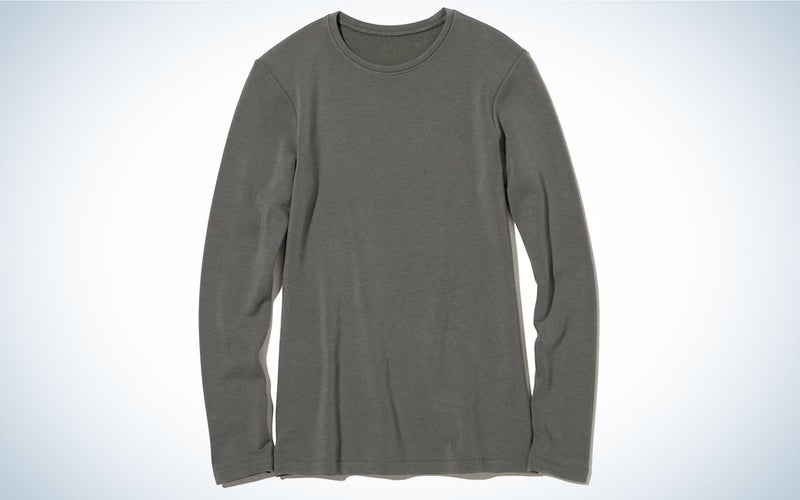 We tested the Uniqlo Heattech Ultra Warm Crew Neck Long Sleeve.